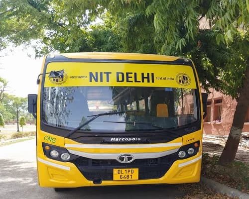 NIT Delhi Campus Transport Vehicle 5 - Bus and Commute Services