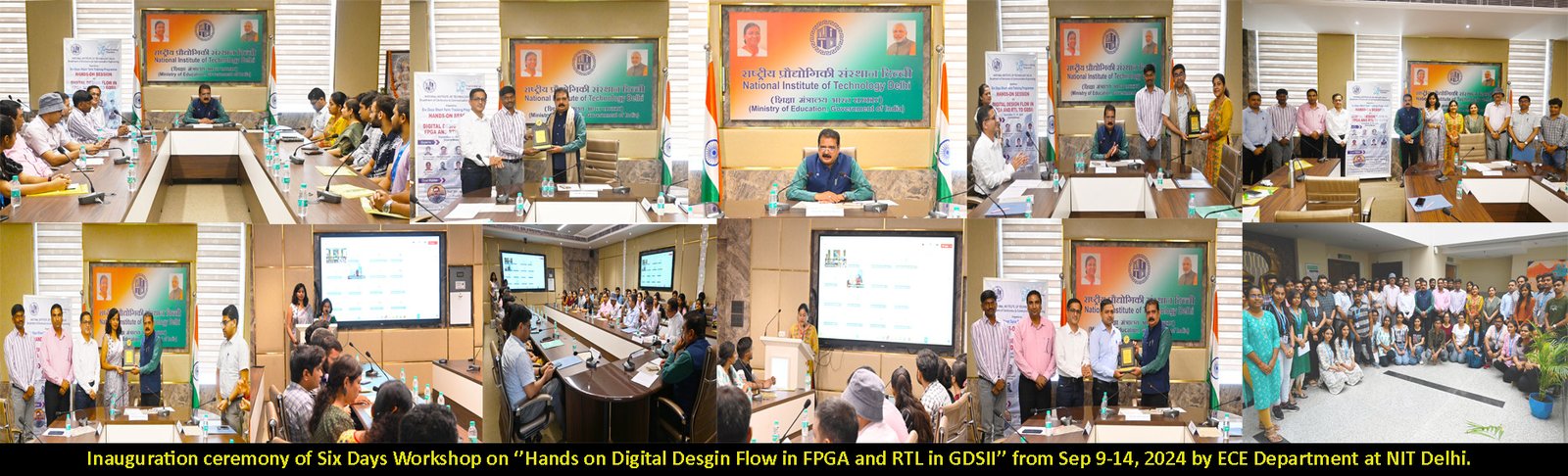 ECE STTP on Hands on Digital Design Flow in FPGA and RTL in GDSII' Sep 09-14, 2024