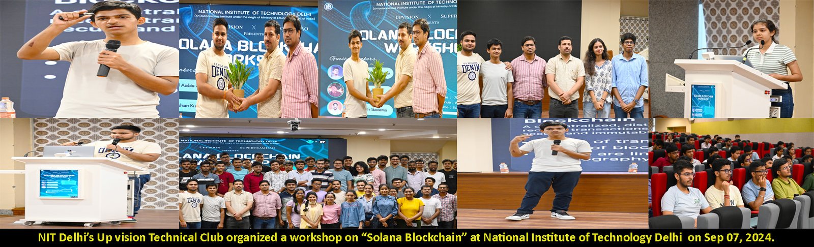 Salona Blockchain Workshop on Technical Club on