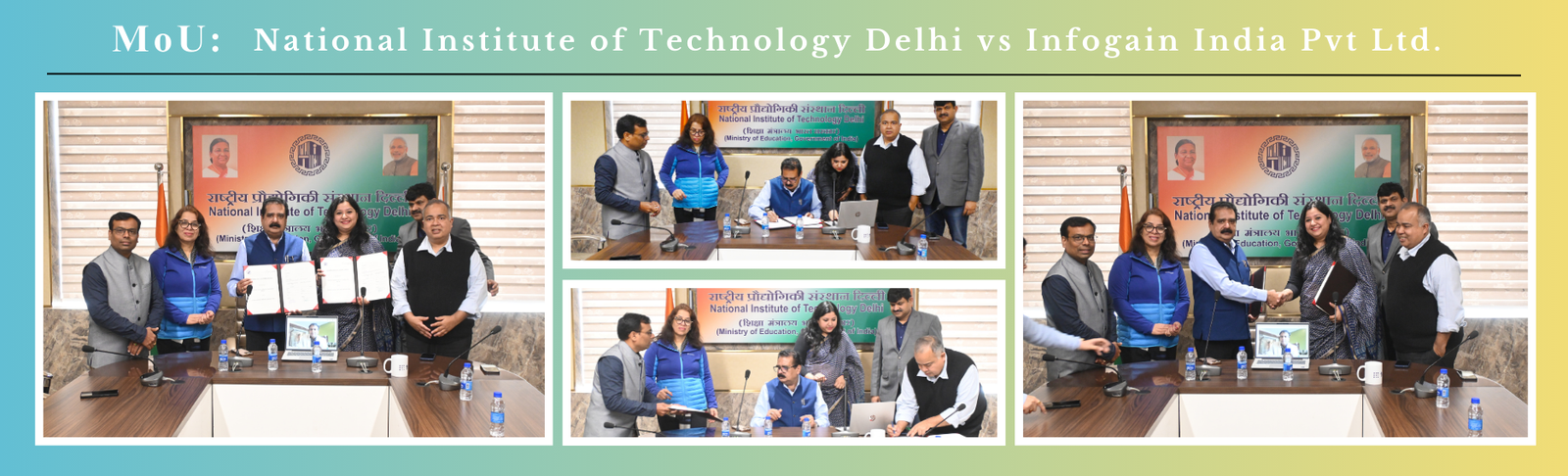 MoU NIT Delhi vs Infogain India Pvt Ltd. ( Jan 22, 2026)